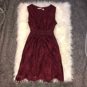 🎄NWOT Chelsea & Violet Red Dress